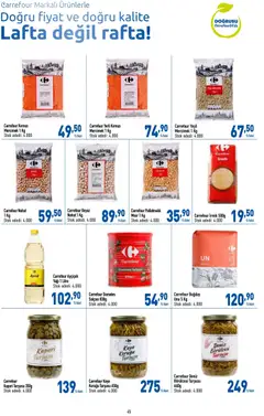 09.02.2026 tarihinden itibaren geçerli olan CarrefourSA kataloğu önizlemesi | Sayfa: 44 | Ürünler: Ravioli, Domates, Kapari, Mısır