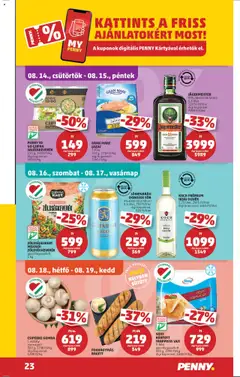 PENNY akciós ujság - amely érvényes a következő dátumtól: 14.08.2025 | Oldal: 27