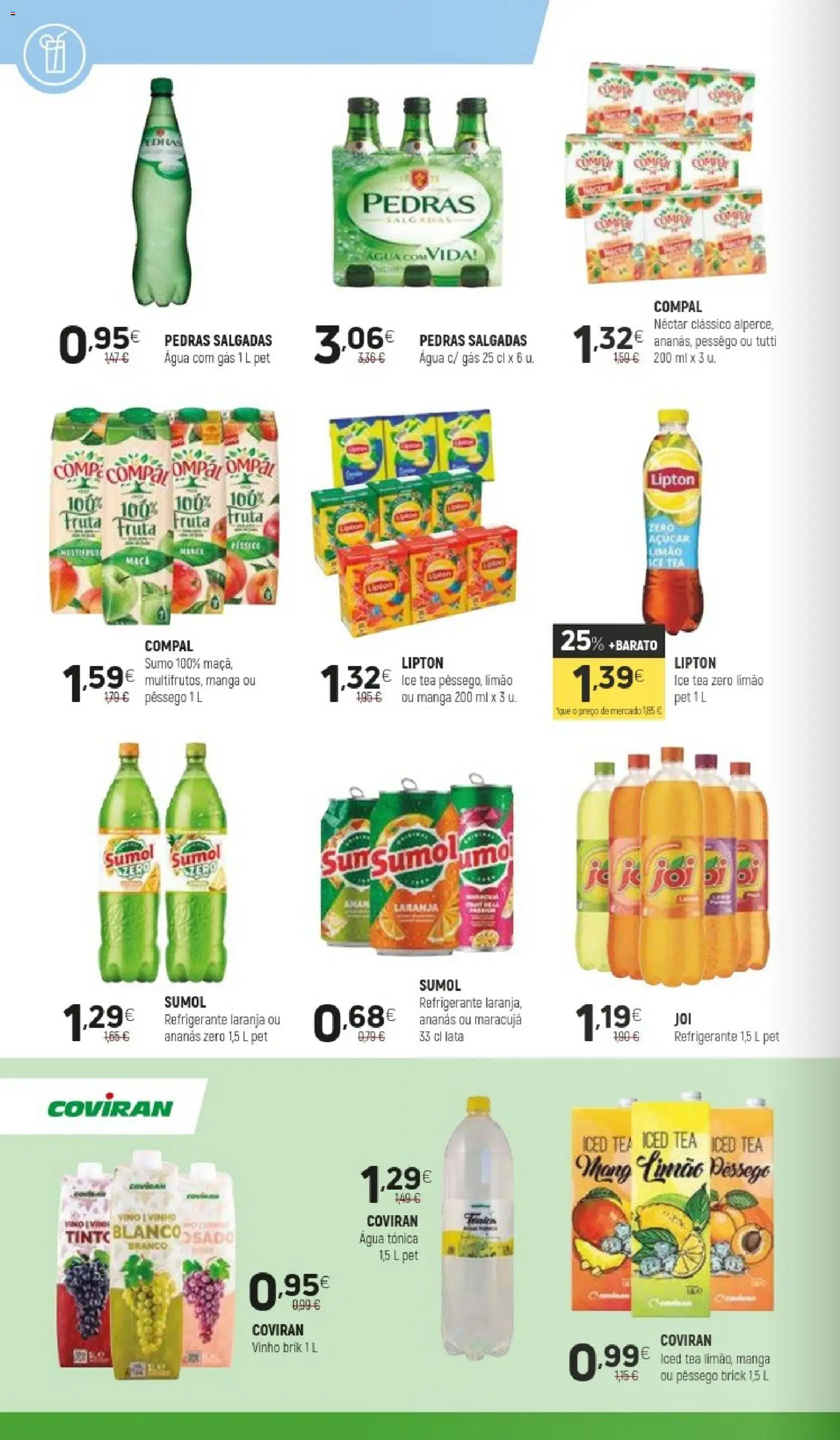 Coviran folheto │ válido de 02.12.2025 | Página: 18 | Produtos: Agua, Vinho, Açúcar, Água com gás