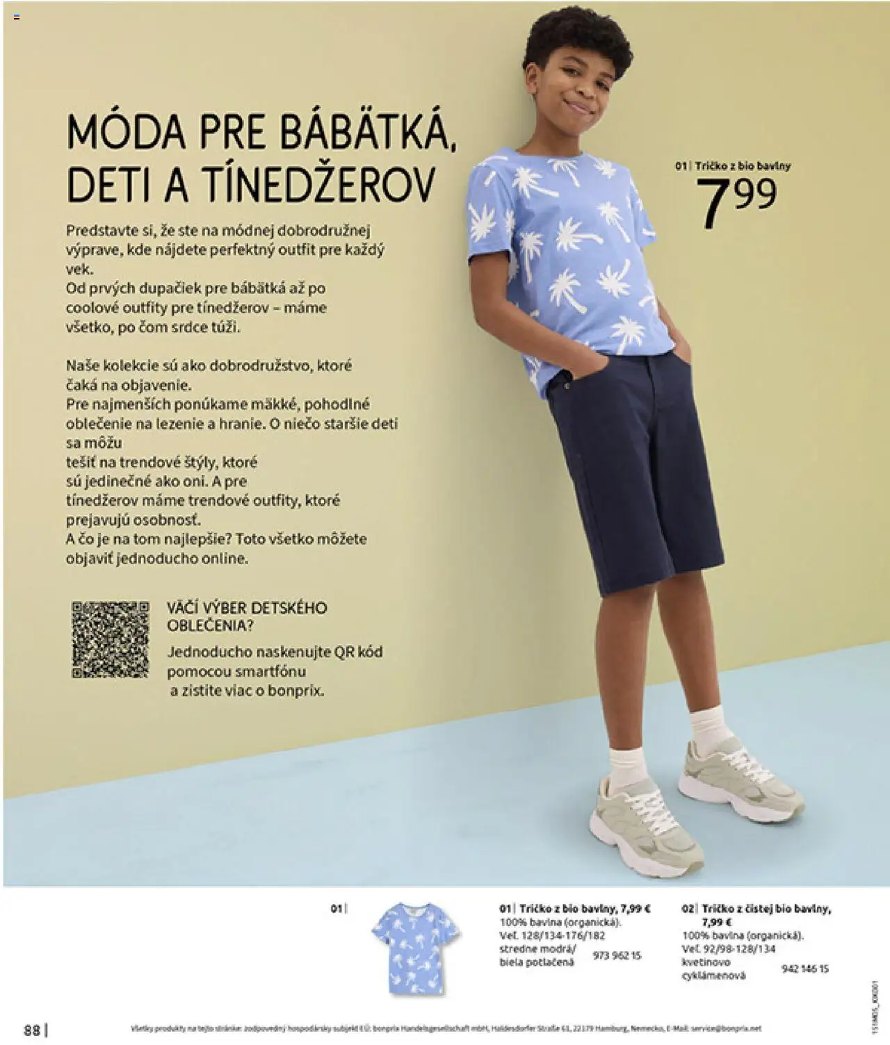Bonprix katalóg citrusové farby │ platný od 26.05.2025 | Strana: 90 | Produkty: Tričko