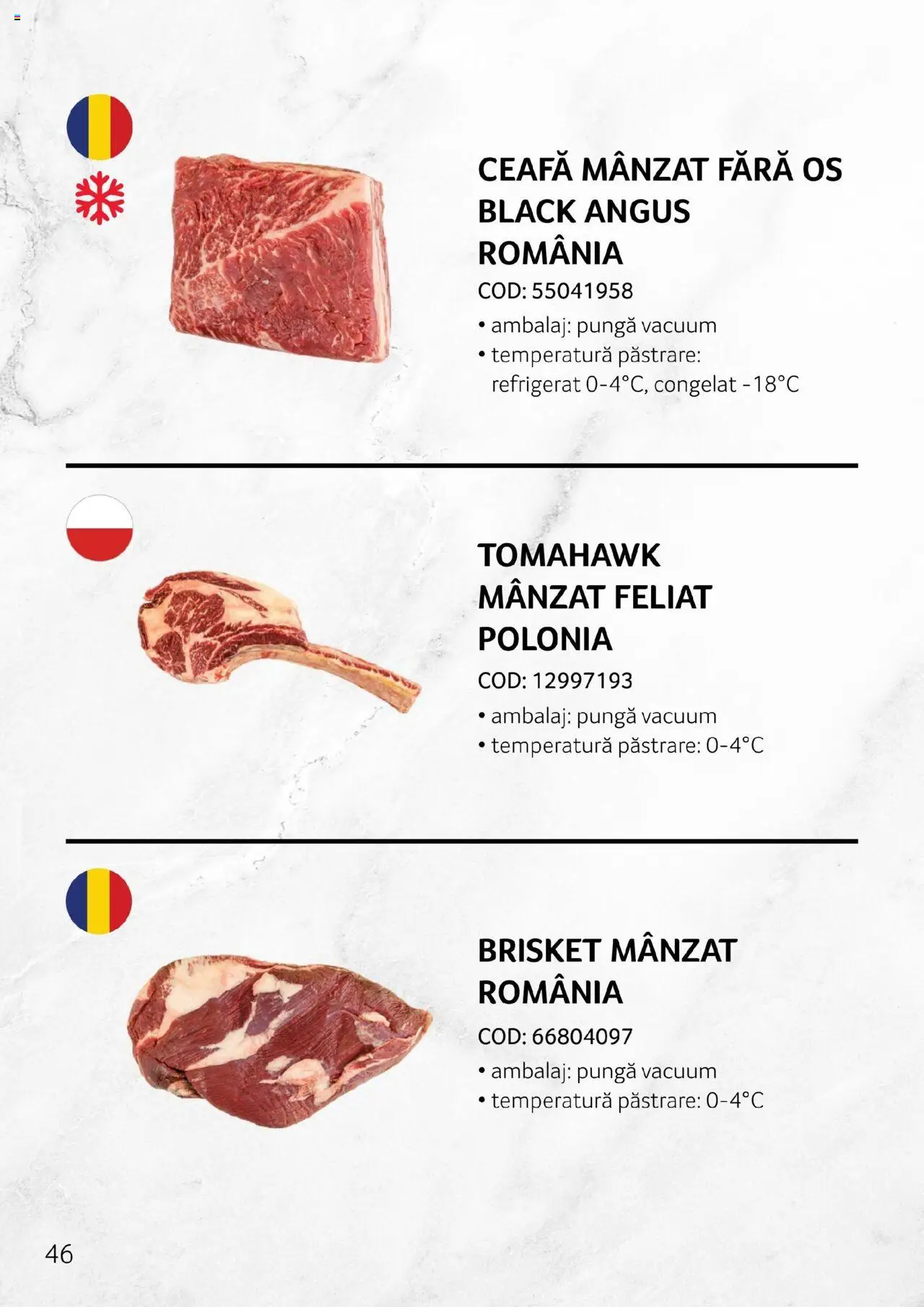 Catalog Selgros - Carne – valabil de la 27.04.2023 | Pagină: 46 | Produse: Pungă