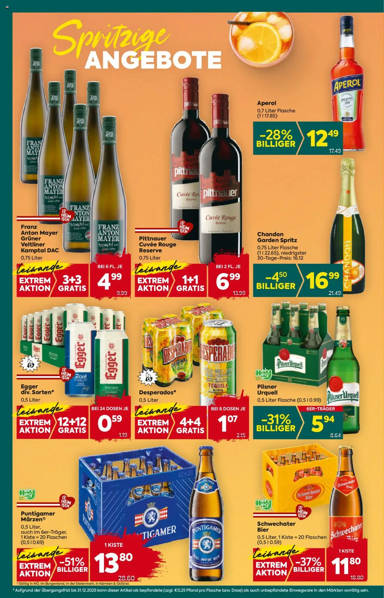Billa Plus Flugblatt - Steiermark gültig ab 18.09.2025 | Seite: 14 | Produkte: Rouge, Bier