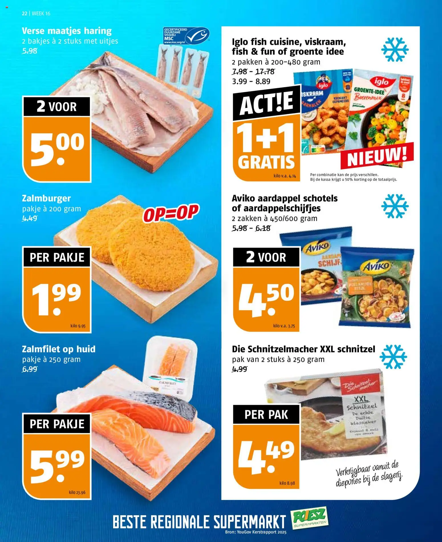 {H1} | Pagina: 22 | Producten: Aardappel, Kan, Schnitzel, Schijf