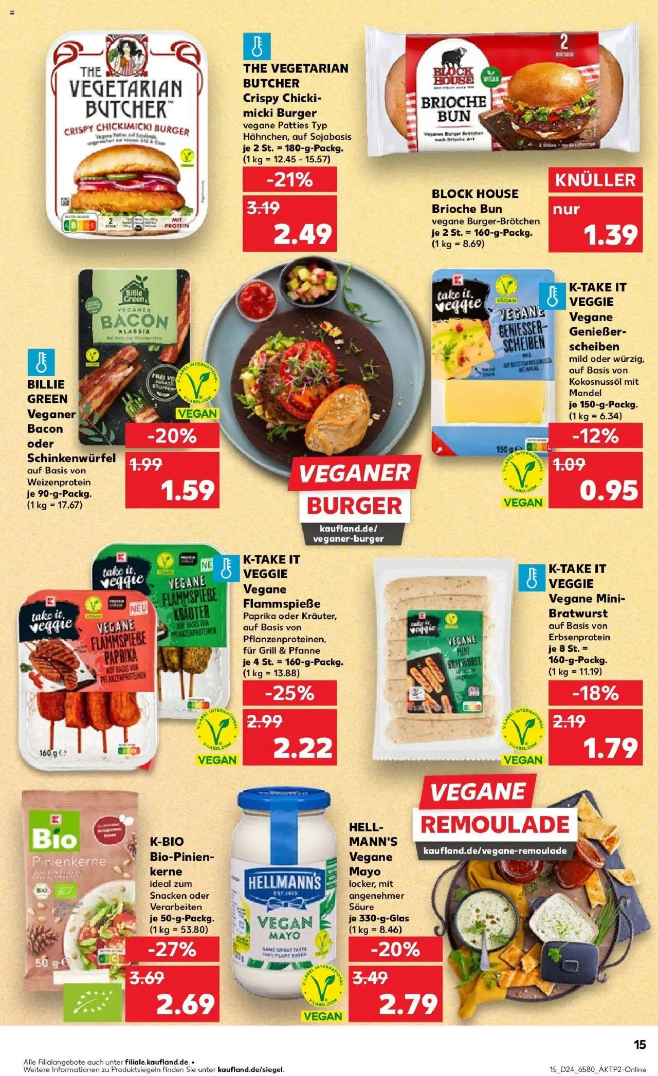 Kaufland prospekt Stadthagen	 - gültig ab dem 16.06.2025 | Seite: 30 | Produkte: Bratwurst, Burger, Burger bun, Mayonnaise