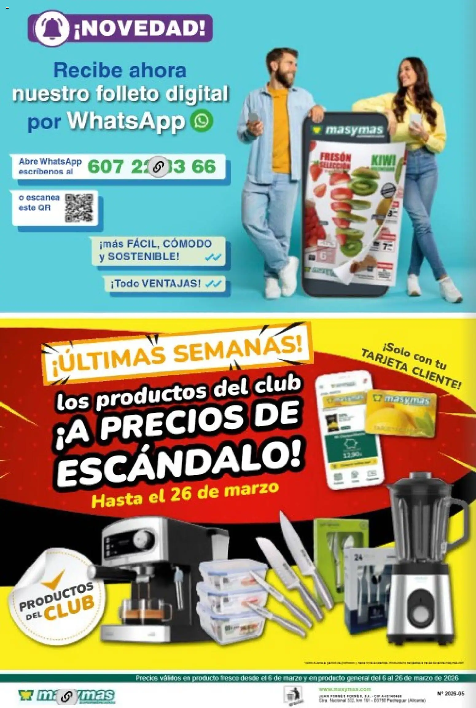 Masymas folleto │ válido desde el 06.03.2026 | Página: 20 | Productos: General
