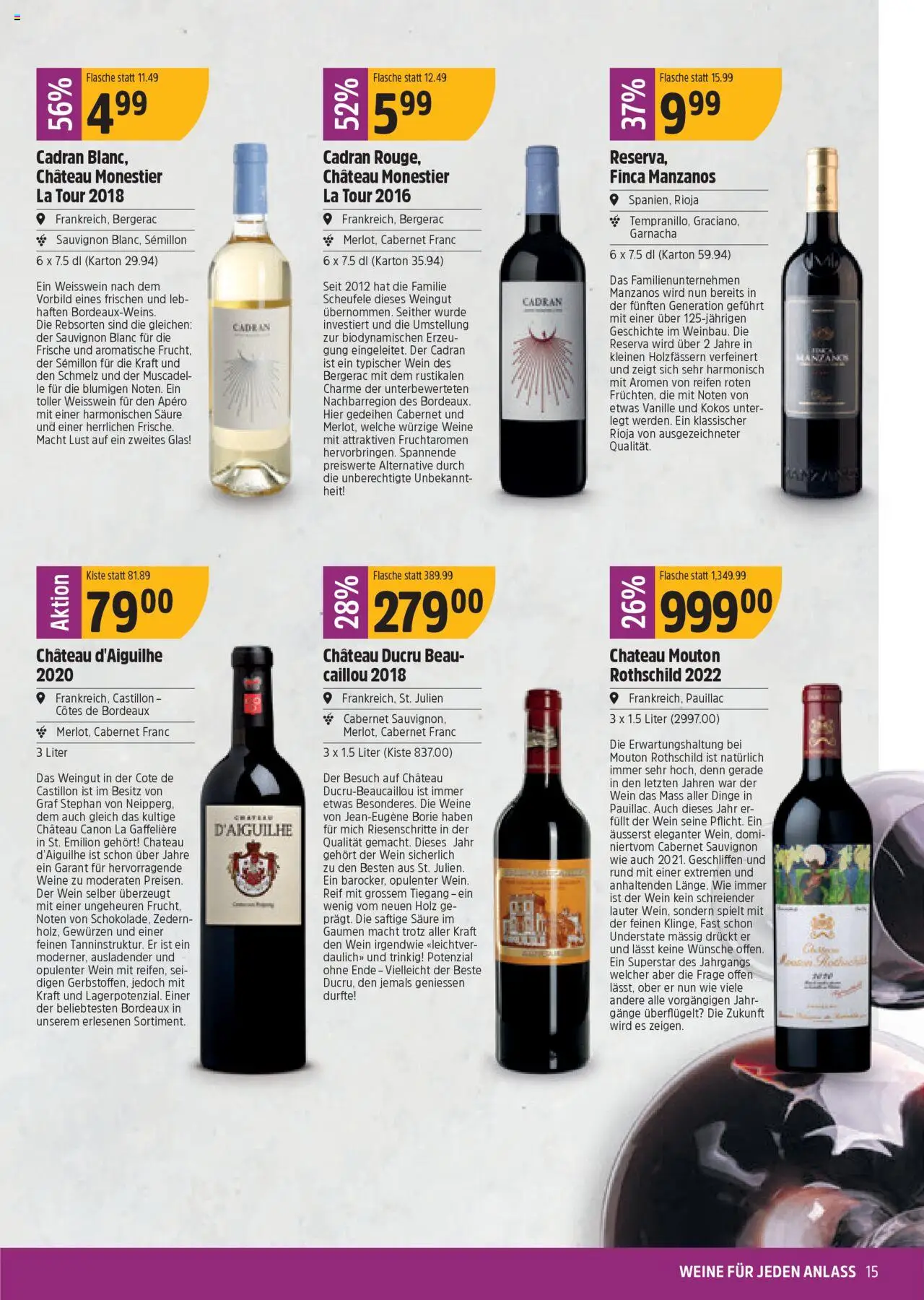TopCC Aktionen – gültig ab 27.10.2025 | Seite: 15 | Produkte: Weißwein, Wein