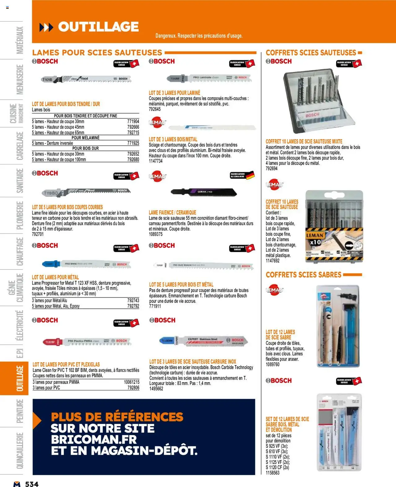  | Page: 534 | Produits: Scie sauteuse