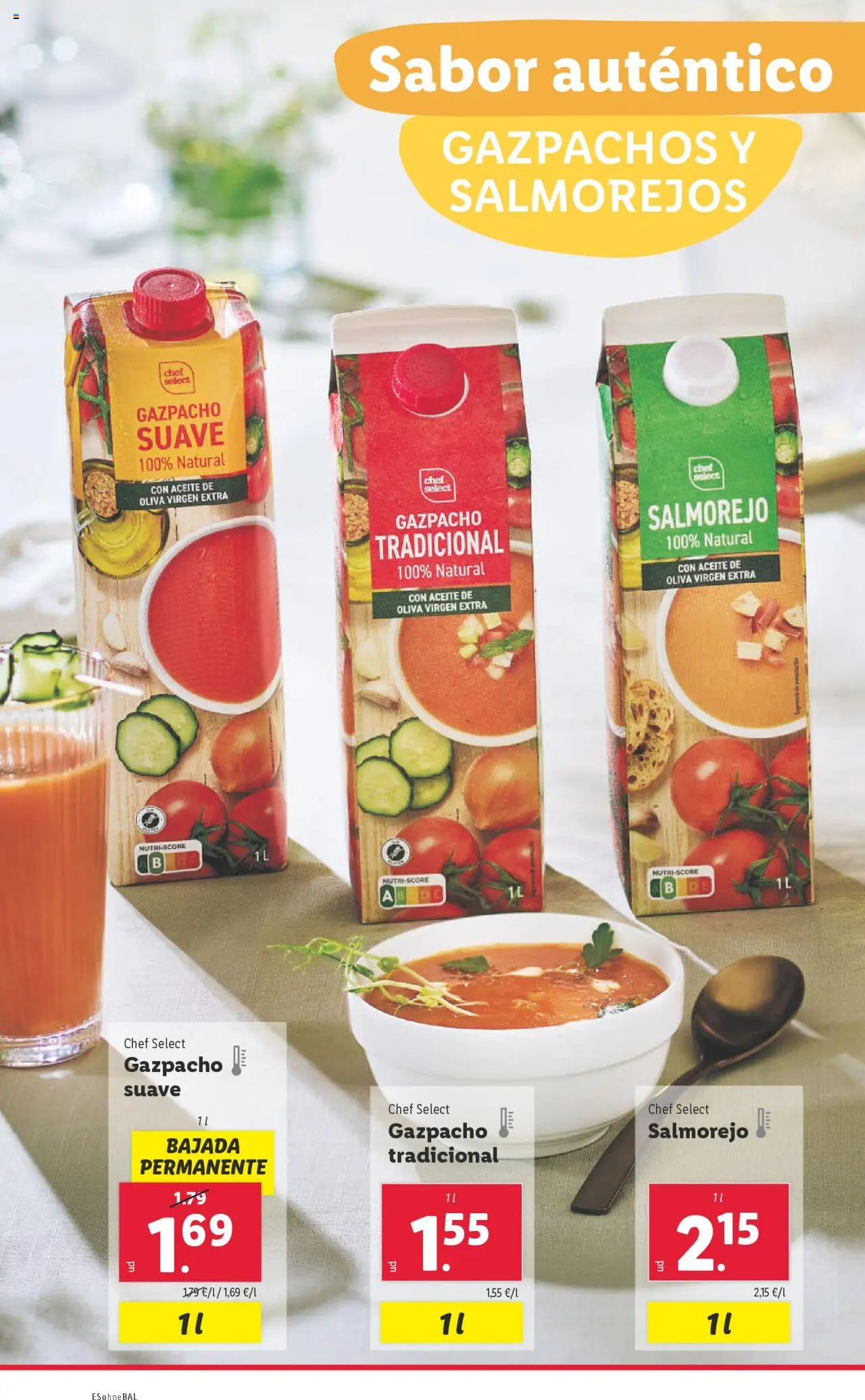 Lidl catálogo MAD │ válido desde el 09.06.2025 | Página: 24 | Productos: Aceite, Aceite de oliva, Aceite de oliva virgen extra, Gazpacho