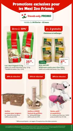 Maxi Zoo folder / publicité - Voorbeeld van een folder van Maxi Zoo, geldig van 04.02.2026 | Pagina: 16 | Producten: NOS, Mars, Snacks