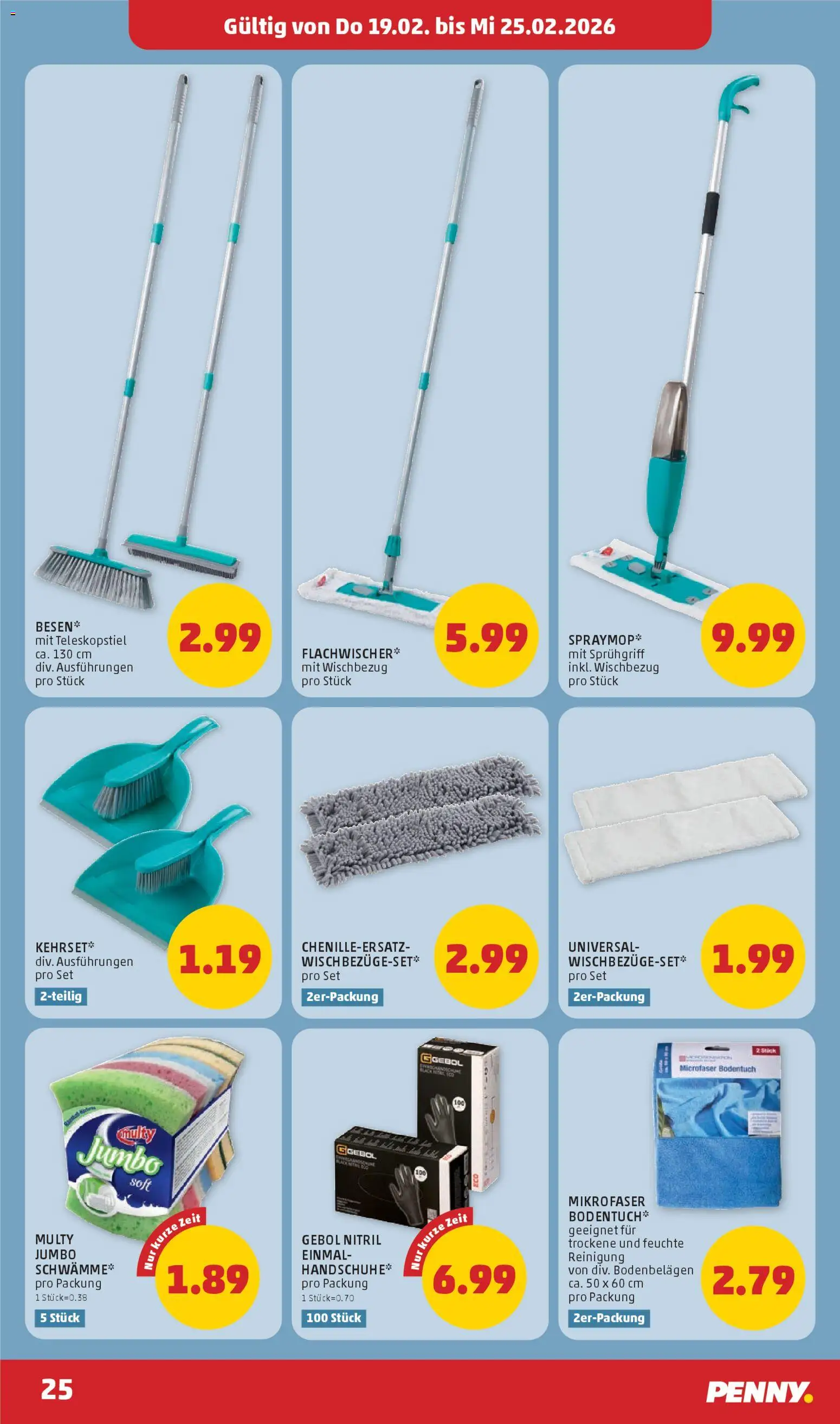 Penny Markt Flugblatt gültig ab 19.02.2026 | Seite: 25