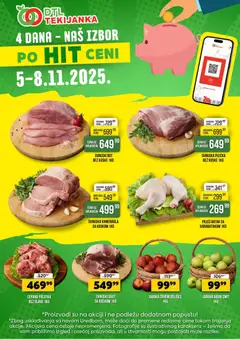 Tekijanka nedeljna top ponuda - pregled Tekijanka kataloga - važi od 05.11.2025