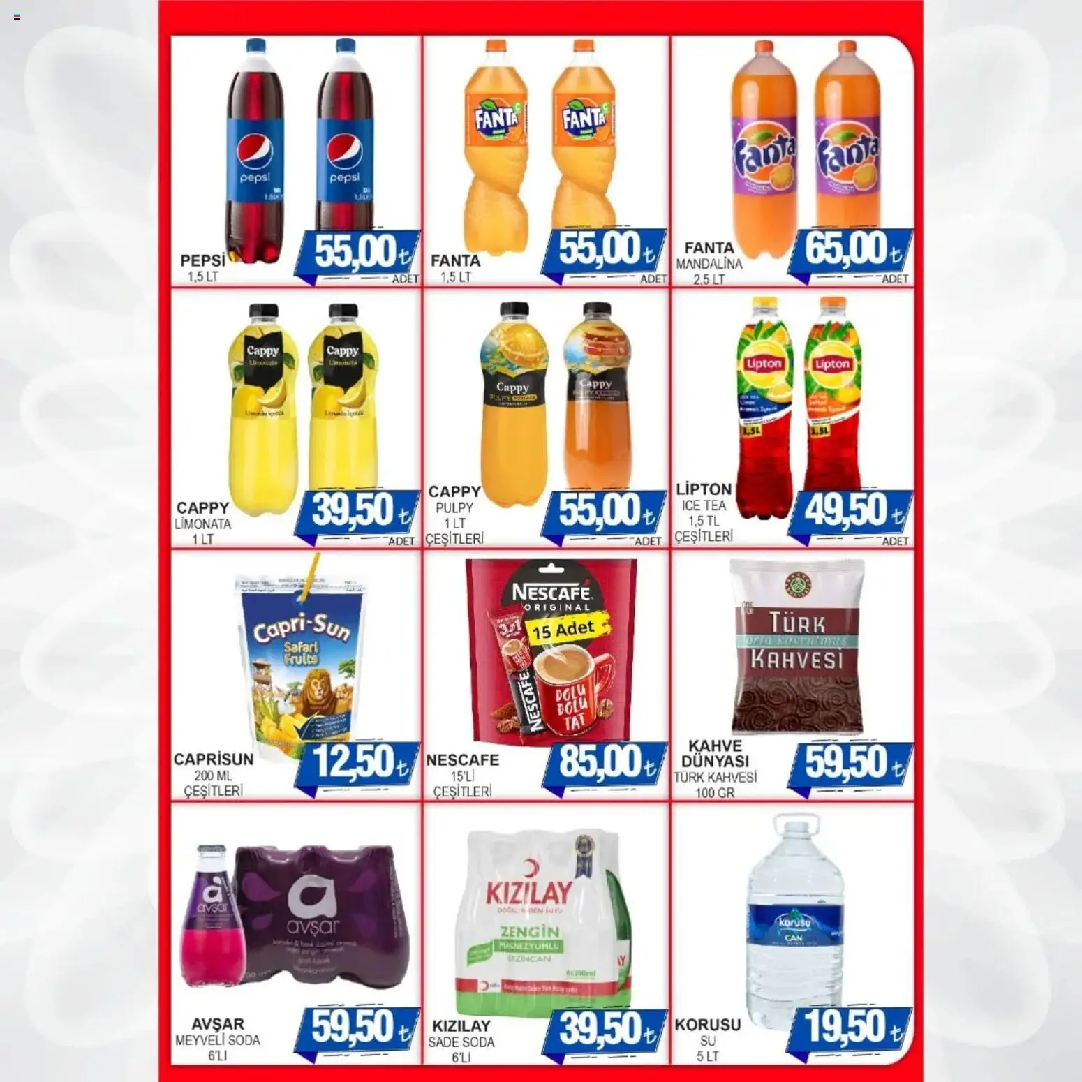 Furpa - Katalog Muhteşem Fiyatlar - 25.03.2026 tarihinden itibaren geçerlidir | Sayfa: 4 | Ürünler: Kahve, Mandalina, Soda, Ice tea