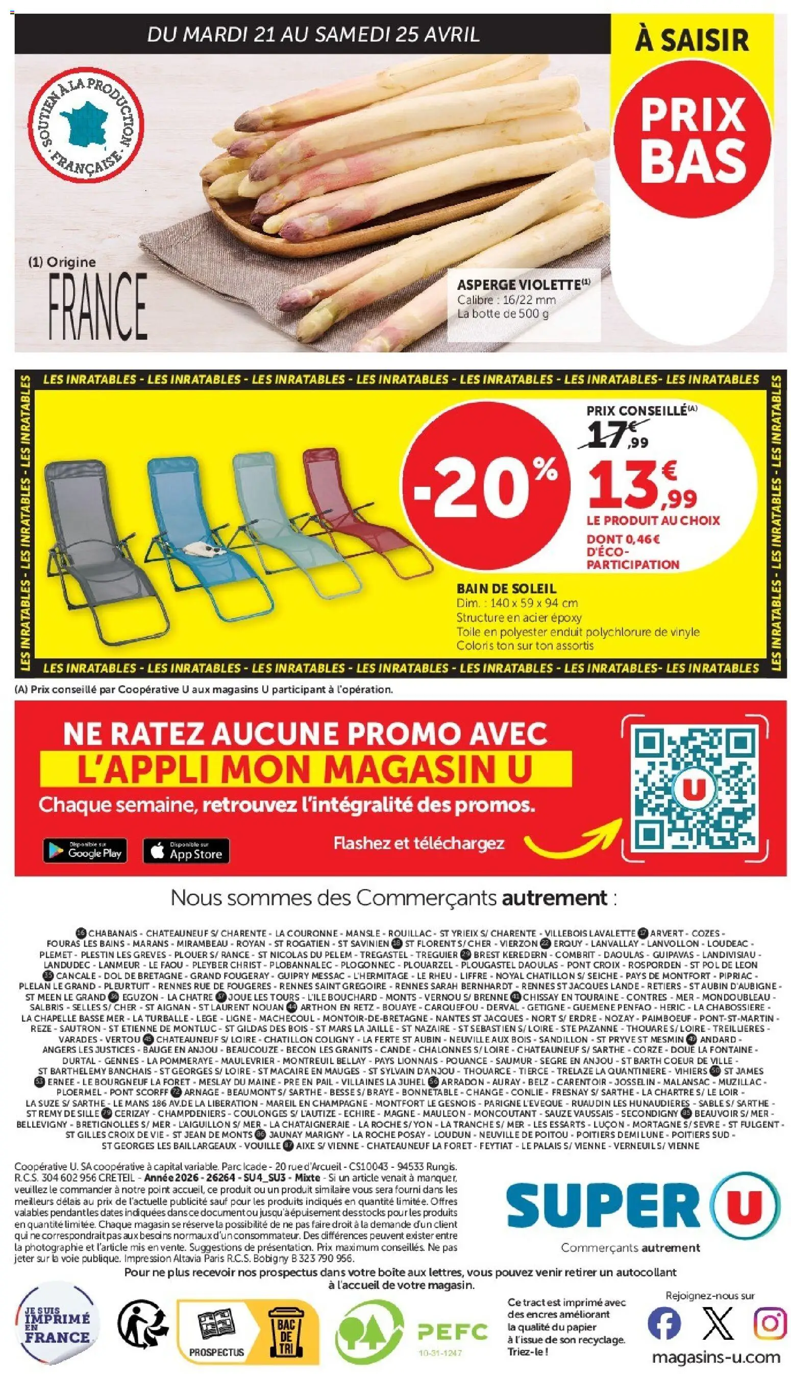 {H1} | Page: 44 | Produits: Asperge, Bain de soleil, Store, Champagne