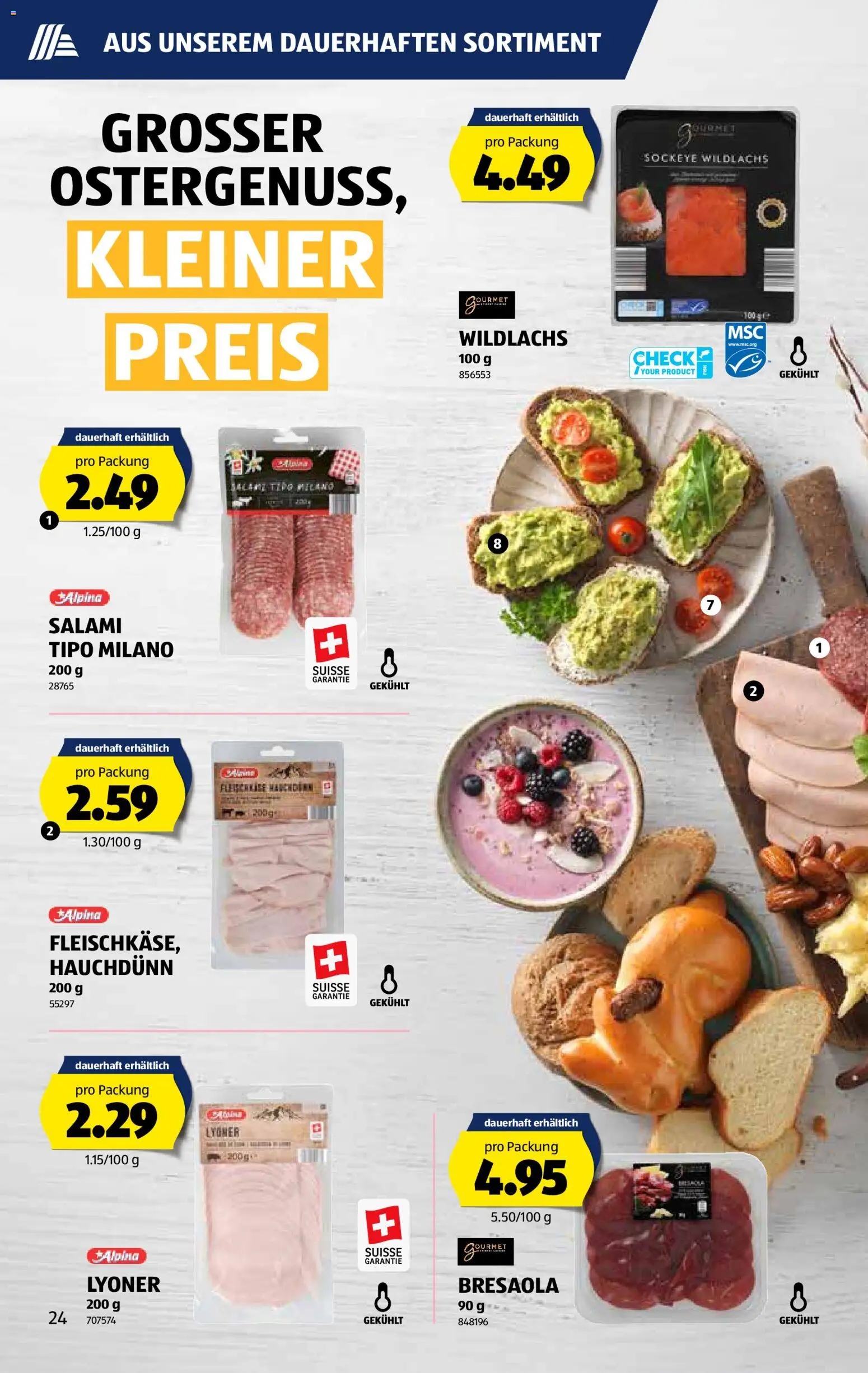 Aldi aktionen – gültig ab 26.03.2026 | Seite: 25 | Produkte: Salami