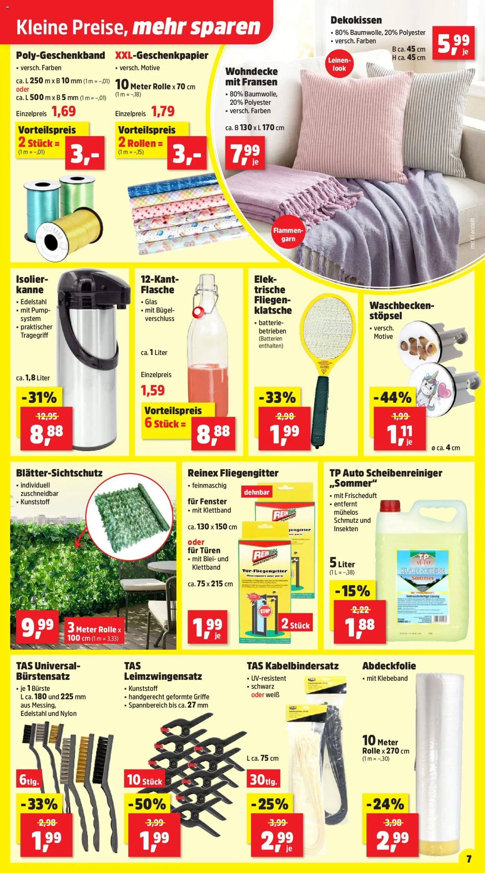 Thomas Philipps Prospekt – gültig ab 07.04.2026 | Seite: 7 | Produkte: Batterien, Waschbecken, Batterie, Bürste