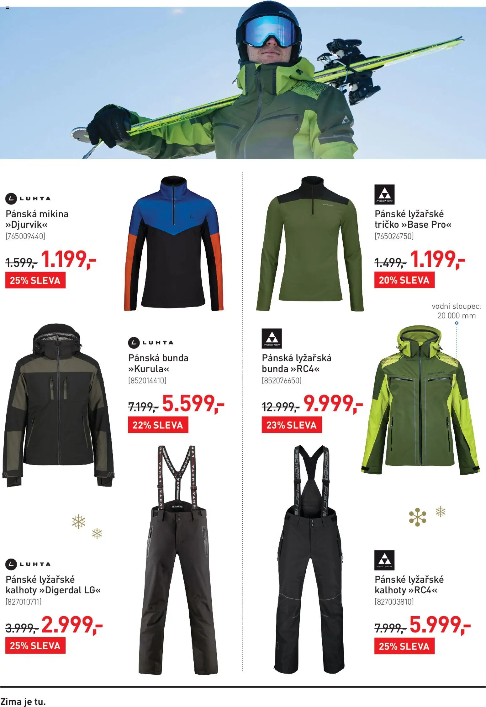 Intersport leták od 03.12.2025 | Strana: 2 | Produkty: Tričko, Mikina, Bunda, Kalhoty