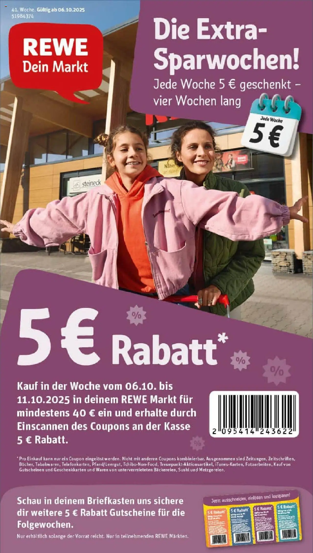 Rewe prospekt Bargteheide	 – gültig ab 06.10.2025 | Seite: 1