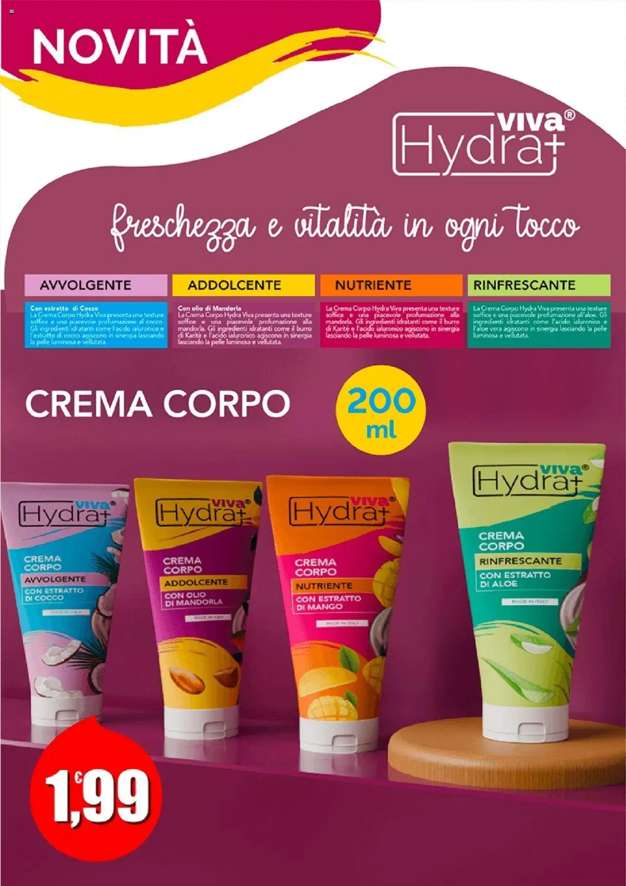 Volantino Maury's del 14.06.2025 | Pagina: 3 | Prodotti: Crema, Olio, Mango, Cocco