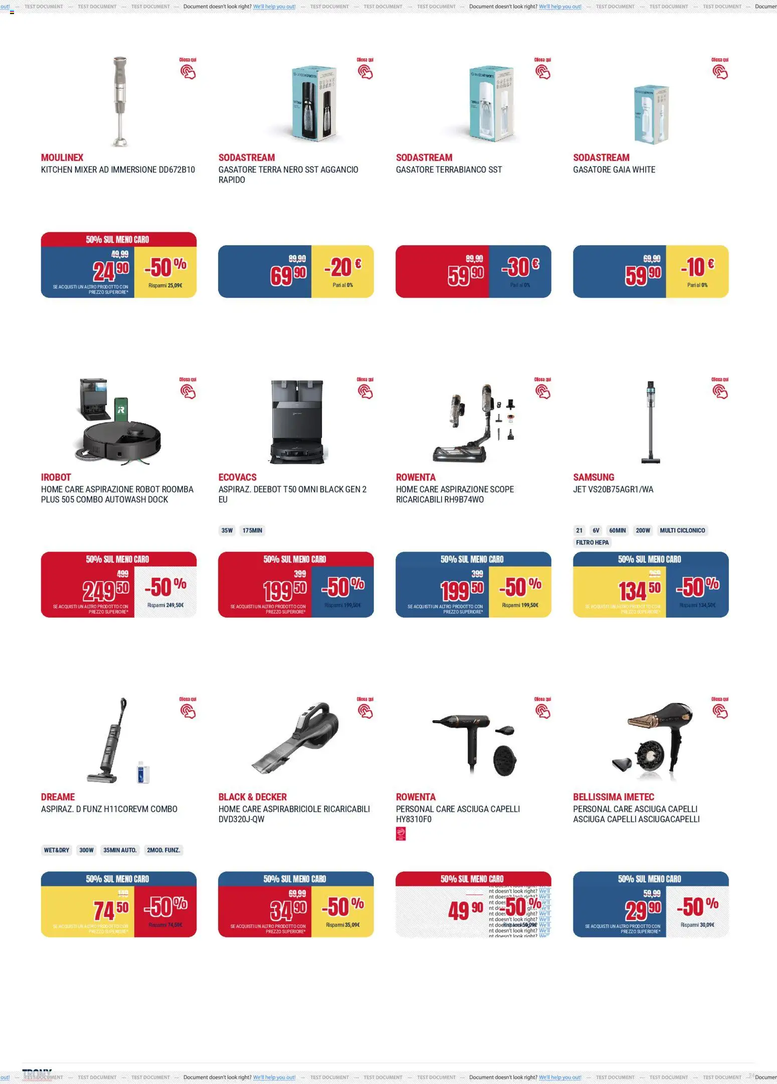 Volantino Trony del 04.12.2025 | Pagina: 24 | Prodotti: Mixer, Robot, Terra, Samsung