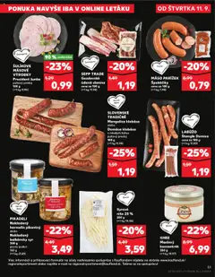 Nové Kaufland akcie – leták je platný od 11.09.2025 | Strana: 51