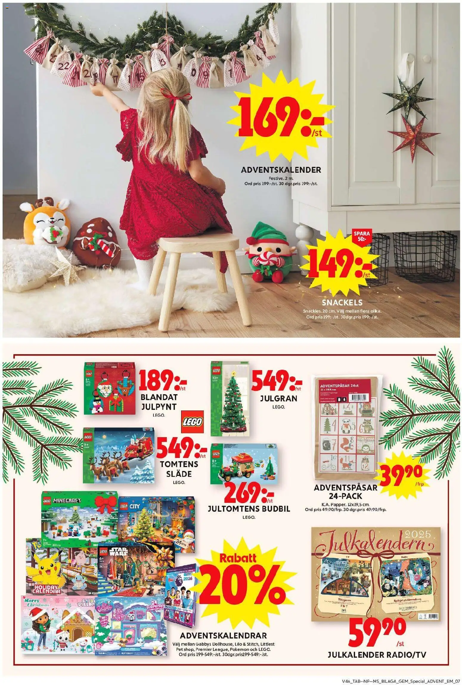 ICA Maxi reklamblad aktuell från 10.11.2025 | Sida: 19 | Produkter: Radio