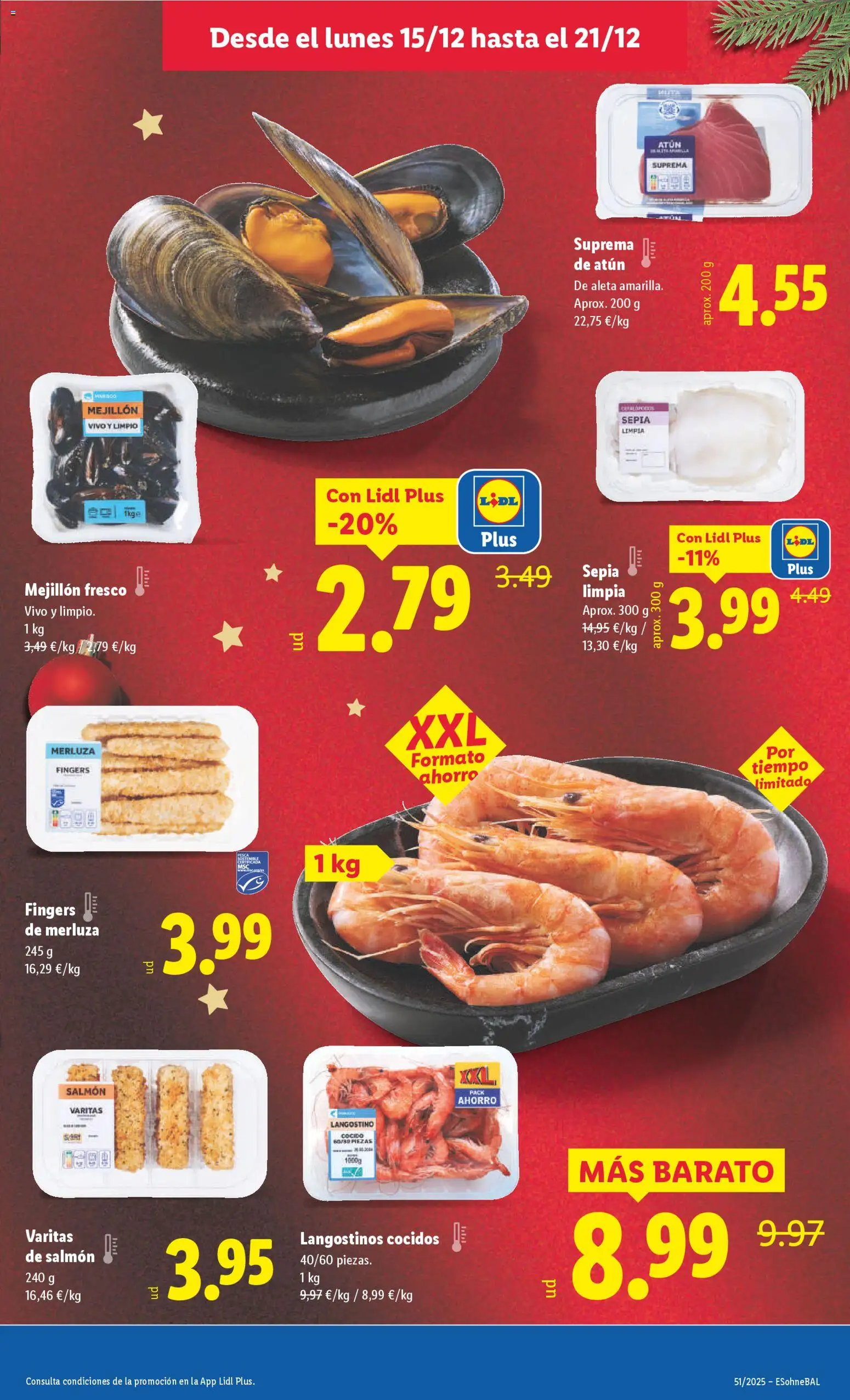 Lidl folleto │ válido desde el 15.12.2025 | Página: 9 | Productos: Maleta, Langostino