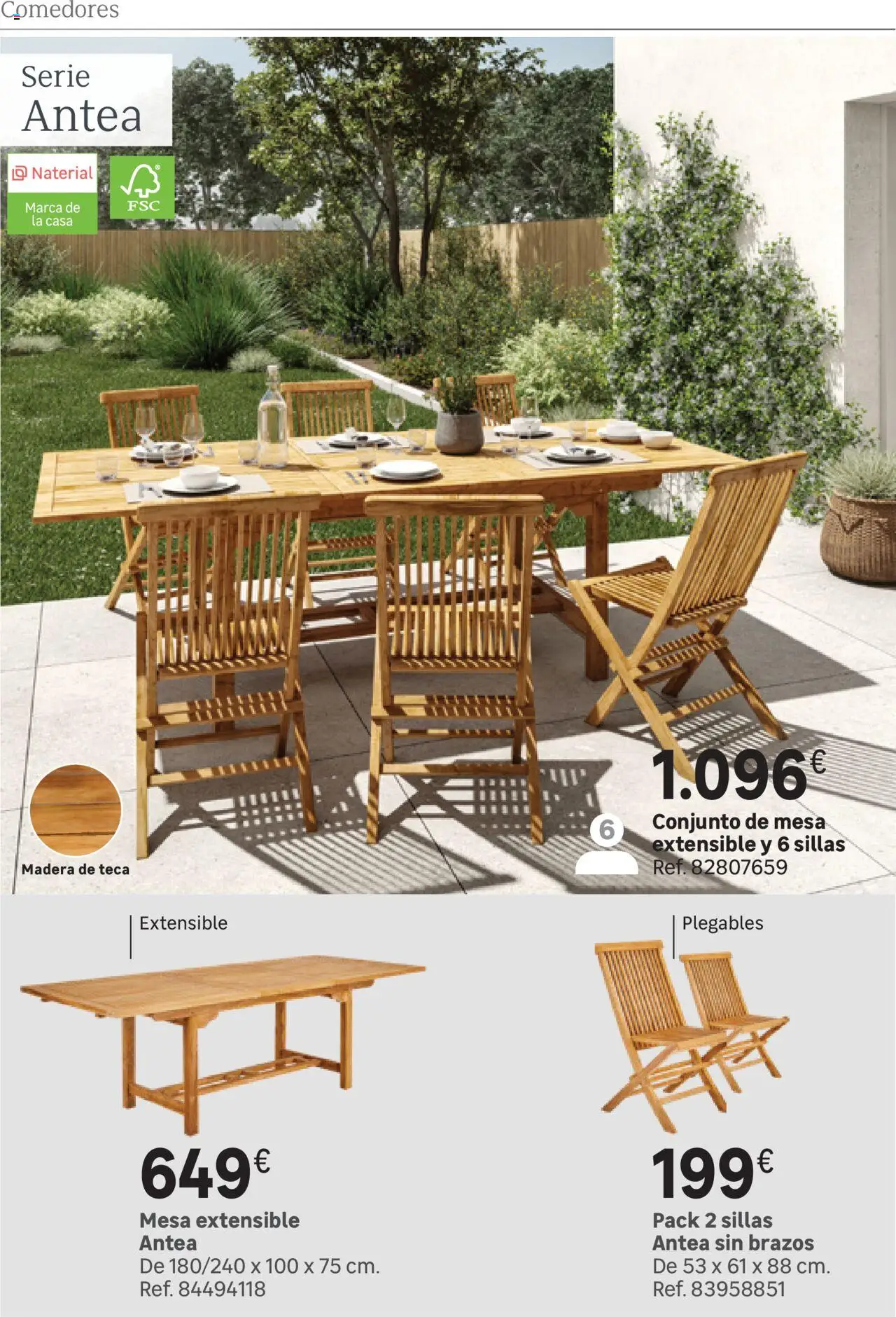 Leroy Merlin catálogo │ válido desde el 25.03.2025 | Página: 63 | Productos: Mesa extensible, Mesa