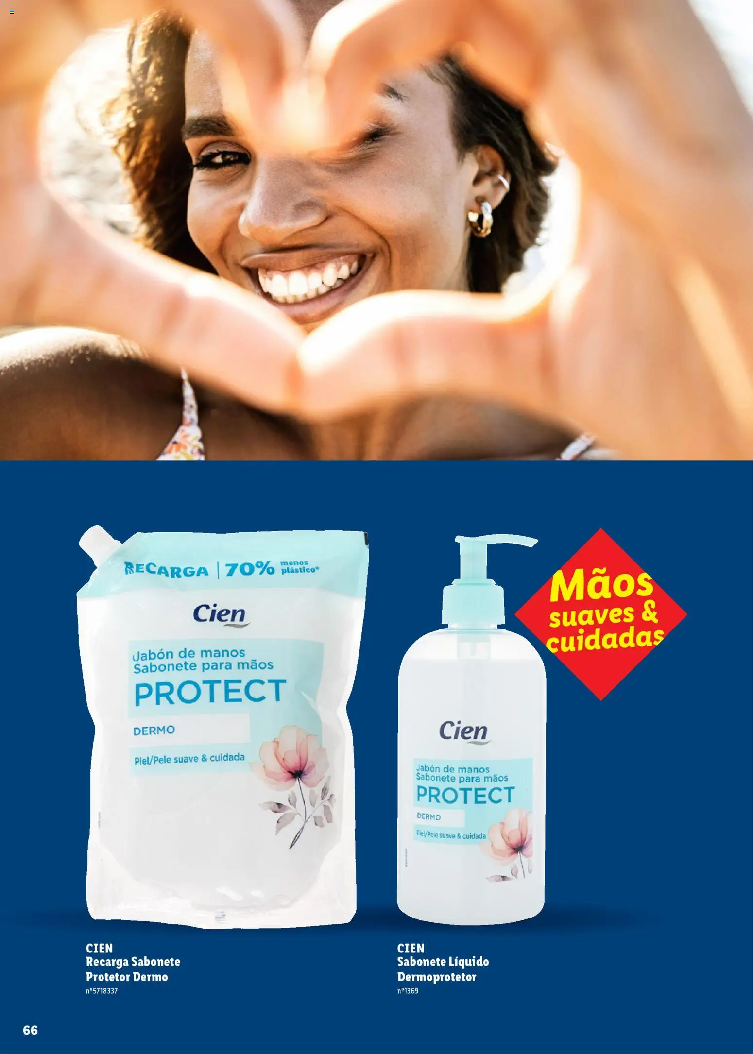 Lidl Beleza Inteligente │ válido de 16.03.2026 | Página: 66 | Produtos: Sabonete líquido, Sabonete