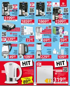 Selgros cash&carry Gazetka - Oferta przemysłowa od 22.05.2025 | Strona: 14 | Produkty: Blender ręczny, Ekspres do kawy, Tefal, Dzbanek filtrujący dafi