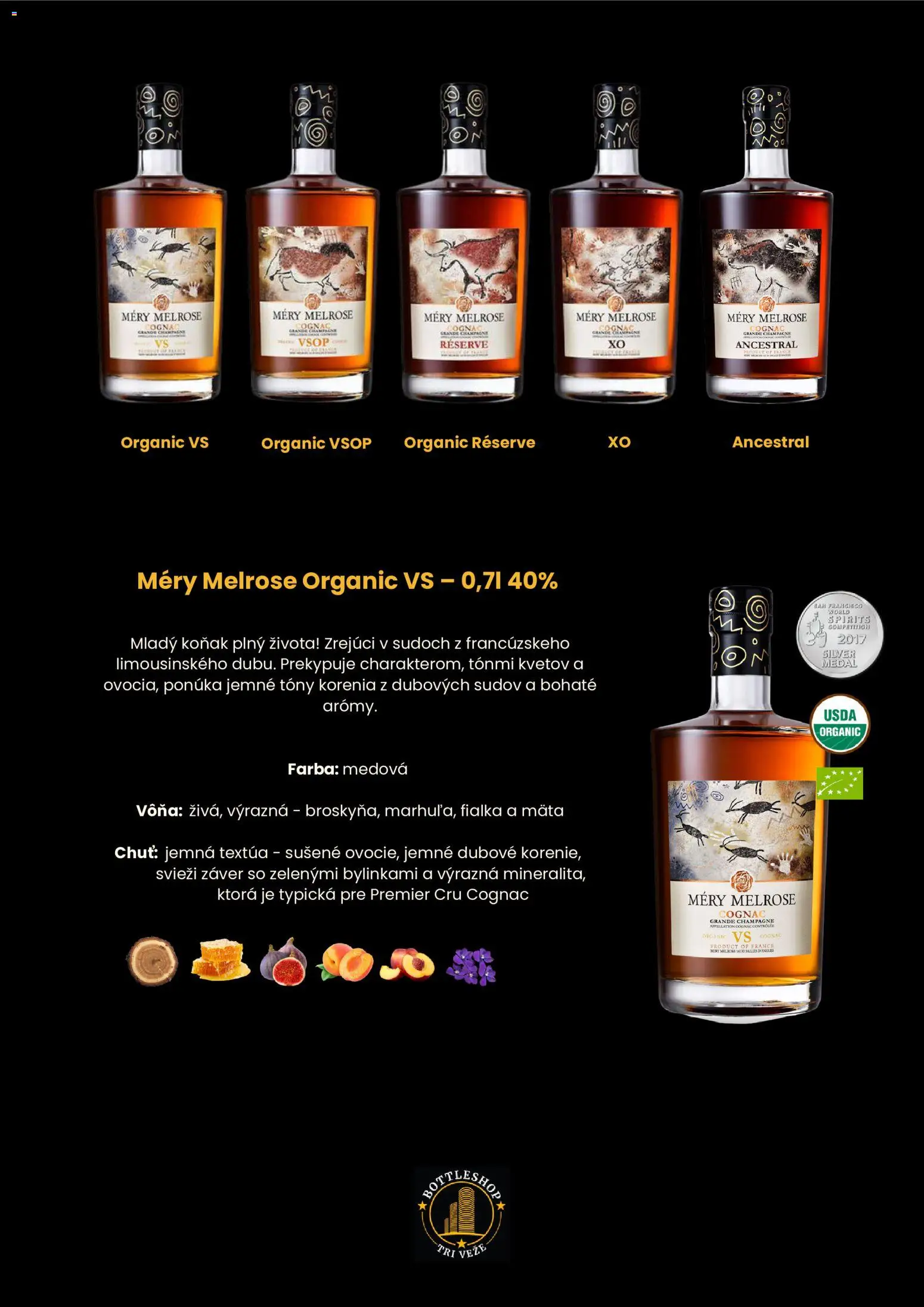 Nové Bottleroom s.r.o akcie – leták je platný od 08.11.2025 | Strana: 3 | Produkty: Koňak