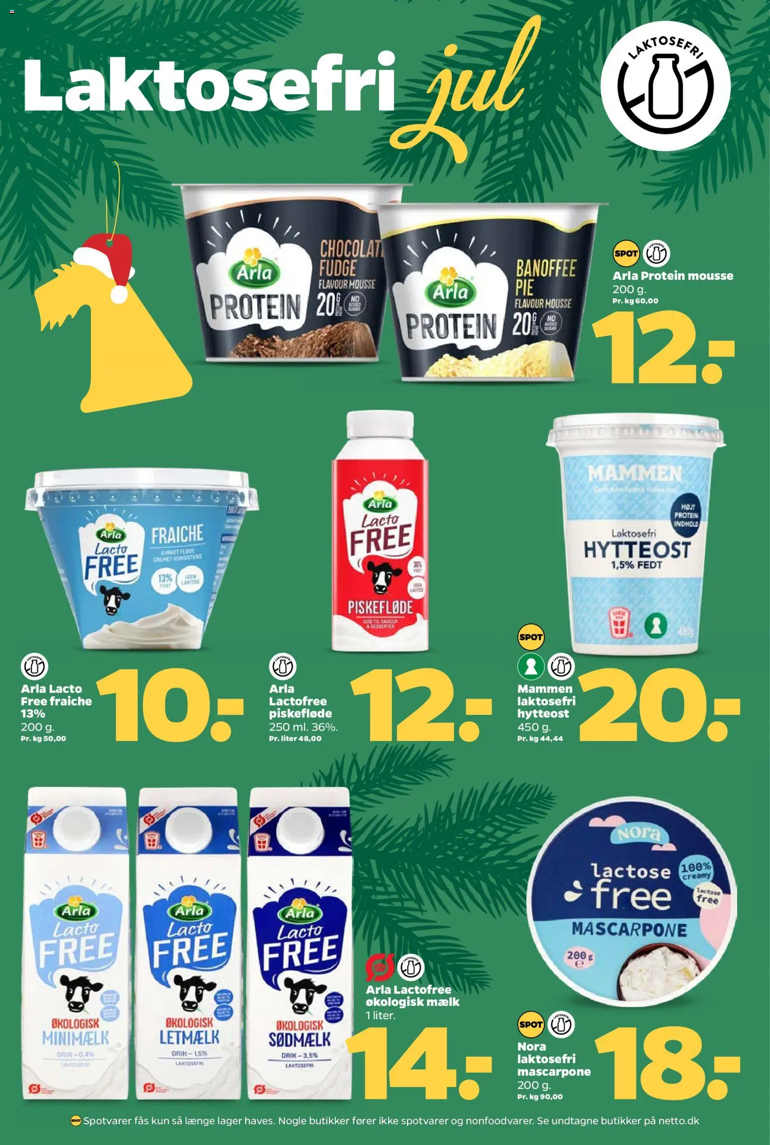 Netto tilbudsavis – gyldig fra 22.11.2025 | Side: 11 | Produkter: Mælk, Fløde, Hytteost, Jogo de ferramentas
