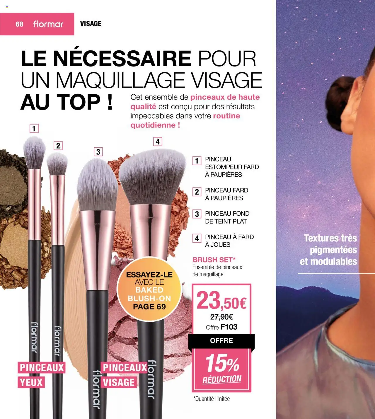 | Page: 68 | Produits: Maquillage, Pinceau, Fard à paupières, Fond de teint