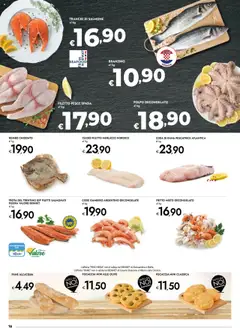 Volantino bennet del 17.07.2025 | Pagina: 16 | Prodotti: Pane, Trota, Branzino, Pesce spada