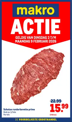 Makro - Versdeals - Voorbeeld van een folder van Makro, geldig van 03.02.2026