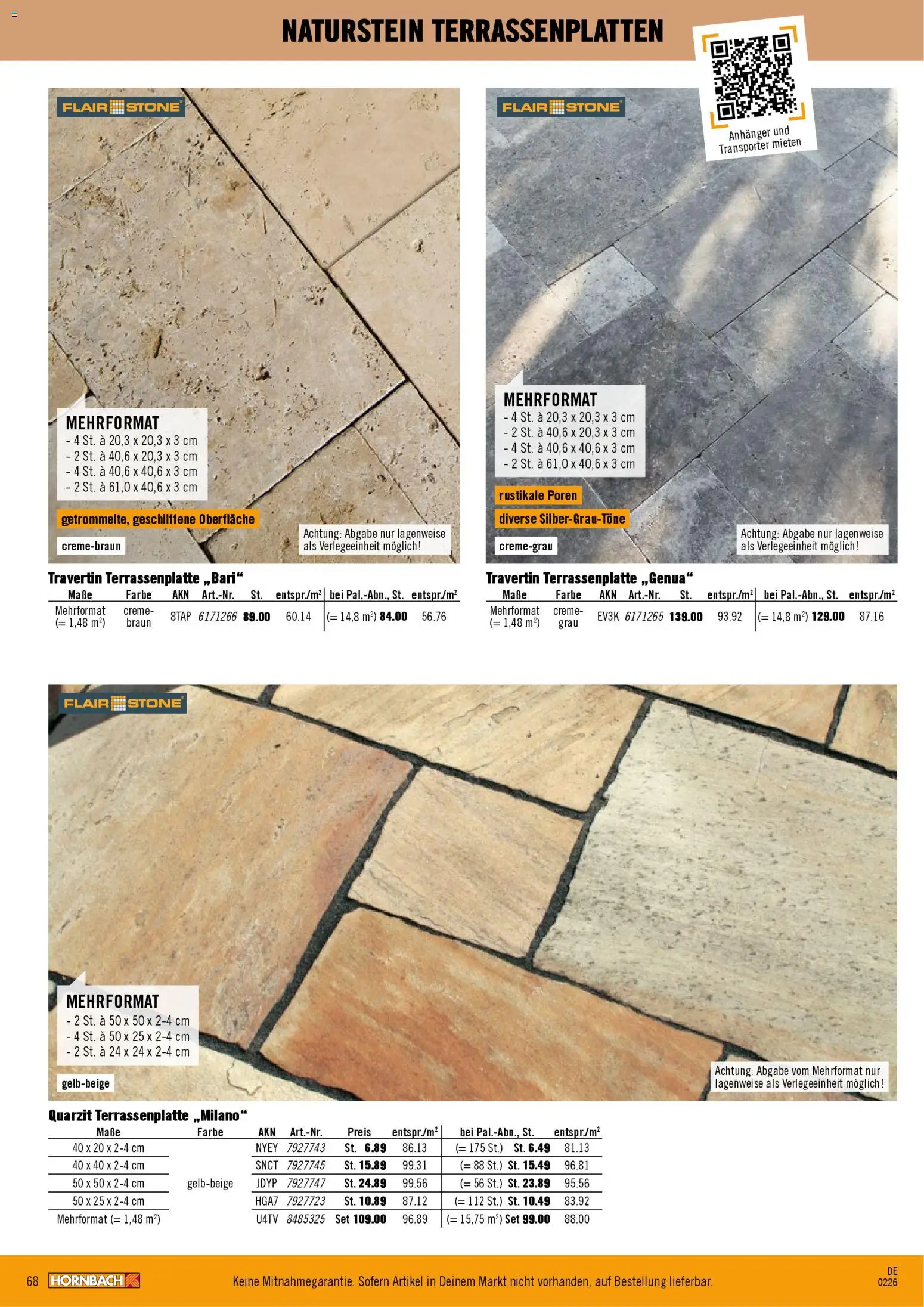 Hornbach Garten- & Terrassengestaltung – gültig ab 12.02.2026 | Seite: 68