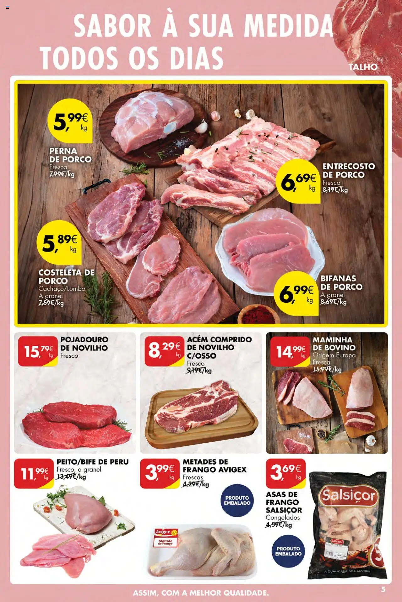 Pingo Doce Poupe Esta Semana Açores │ válido de 18.09.2025 | Página: 5 | Produtos: Asas de frango, Frango, Peru