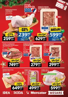 Idea katalog - pregled Idea kataloga - važi od 18.12.2025 | Strana: 5 | Proizvode: Pileći file, Ćureći file, Perutnina Ptuj, Roštilj meso
