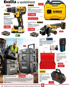 Náhled letáku Bauhaus leták od 06.03.2026 | Strana: 28 | Produkty: Kufr, Aku úhlová bruska, Kola, Úhlová bruska