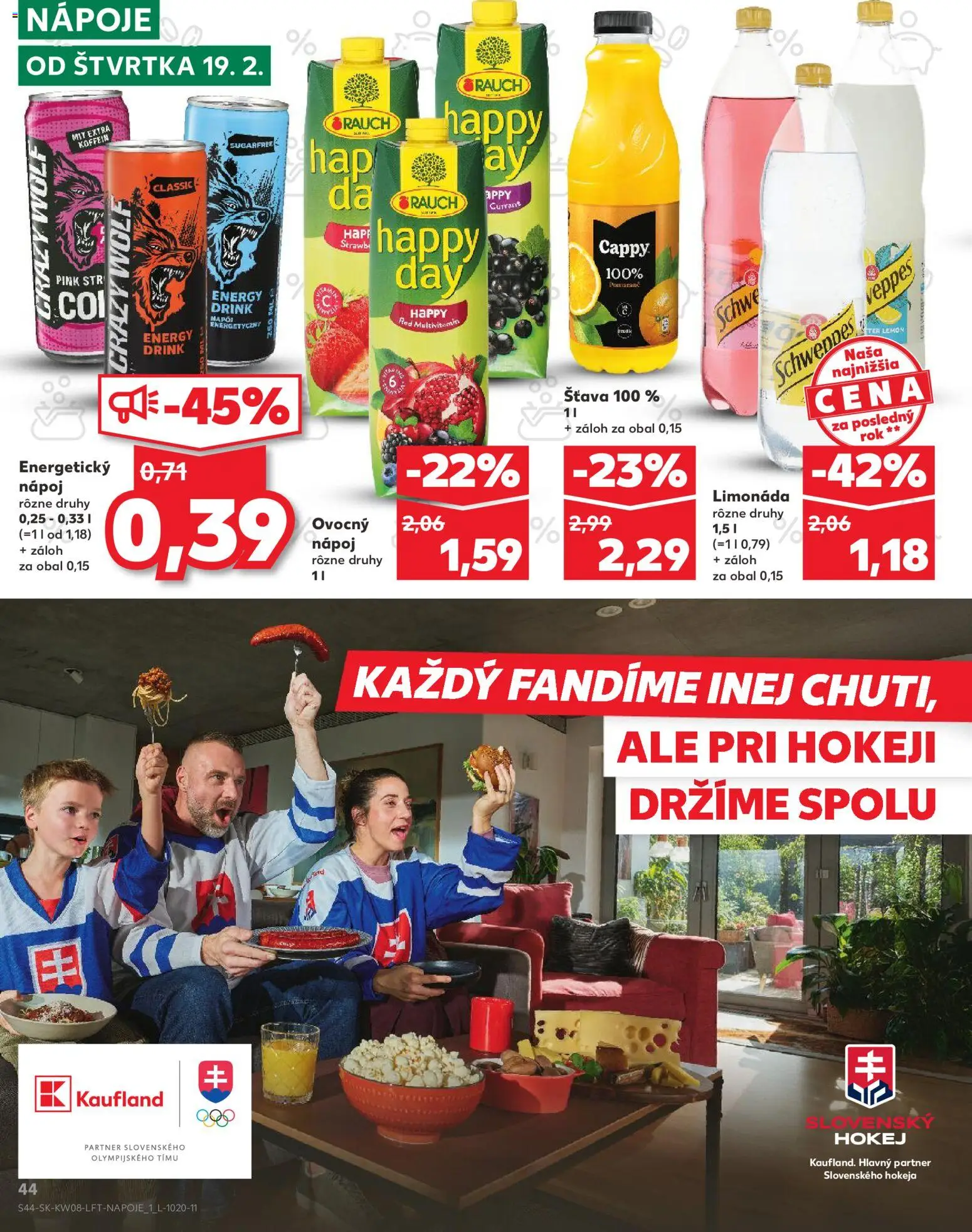Nové Kaufland akcie – leták je platný od 19.02.2026 | Strana: 44