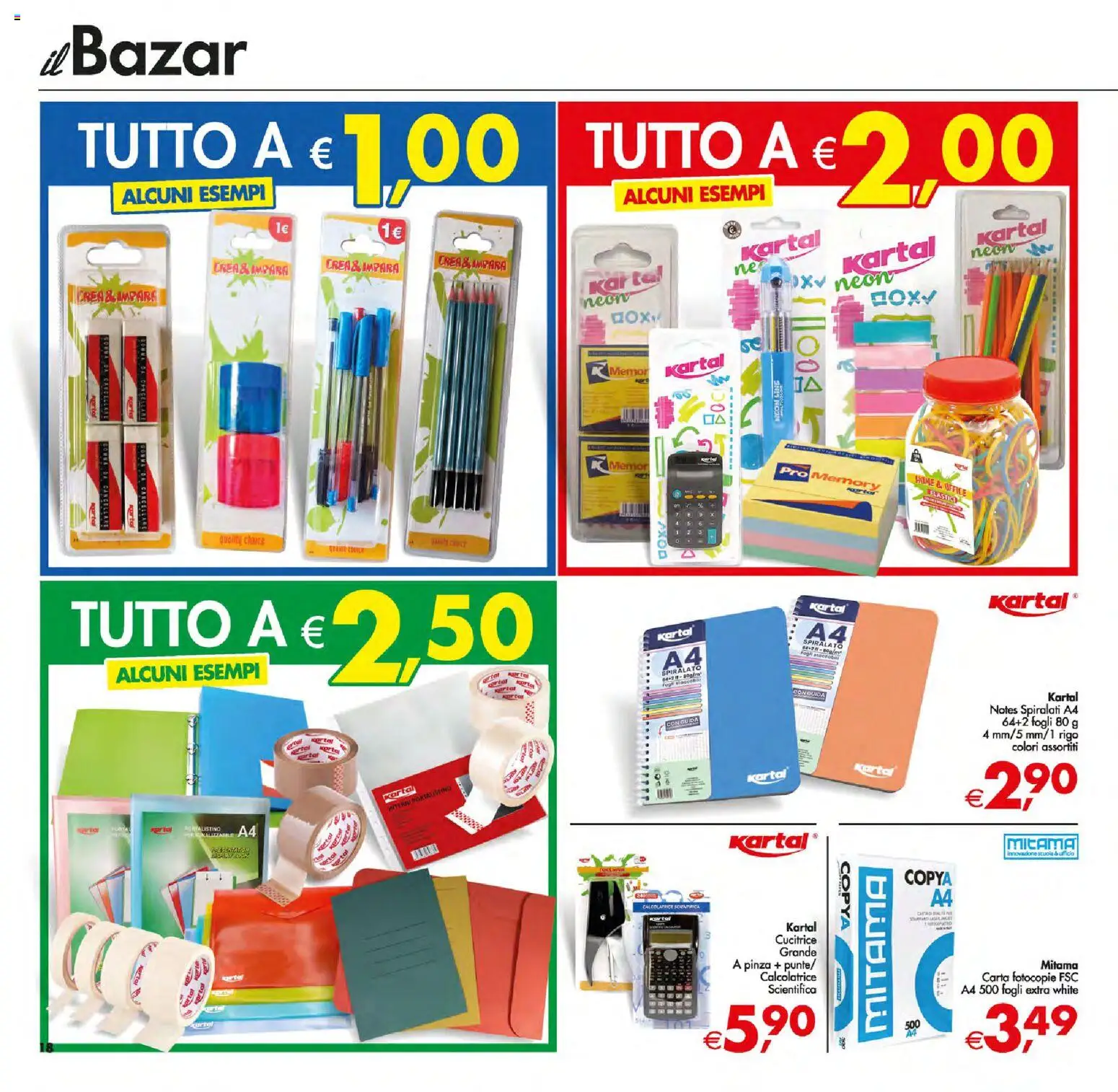 Volantino Decò del 13.01.2026 | Pagina: 18 | Prodotti: Calcolatrice