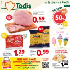 Anteprima del volantino Todis Sicilia catalogo valido a partire dal 24.07.2025