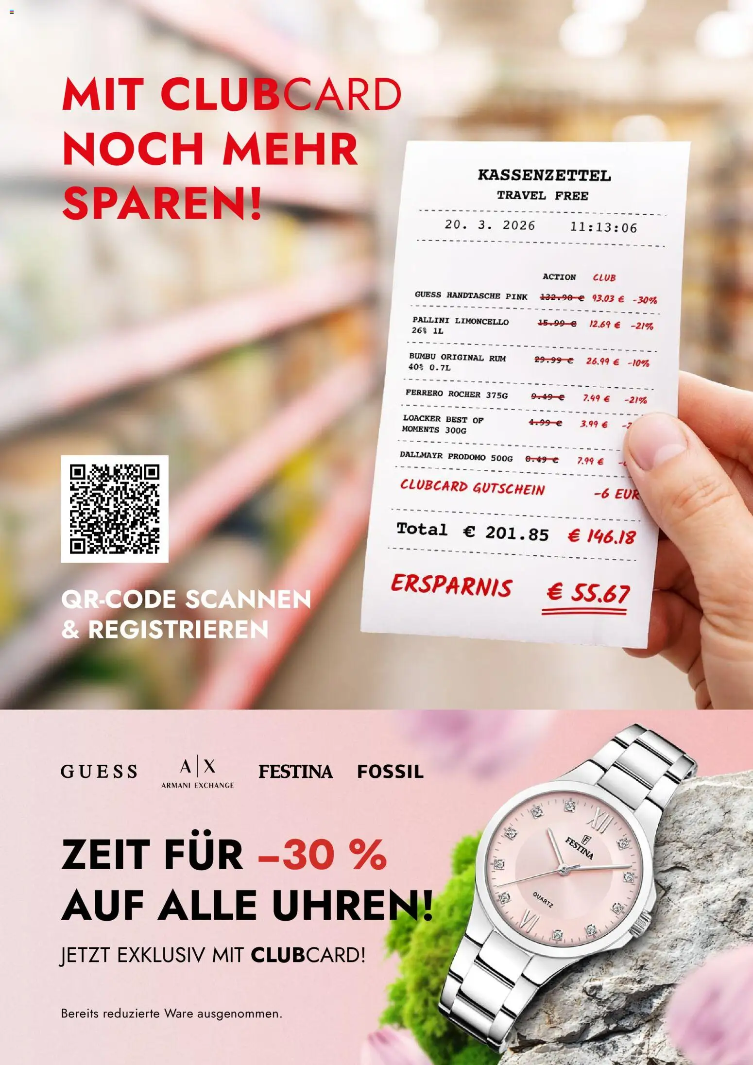 Travel Free  Aktionsangebote – gültig ab 17.04.2026 | Seite: 6 | Produkte: Ferrero rocher, Rum, Limoncello, Dallmayr prodomo