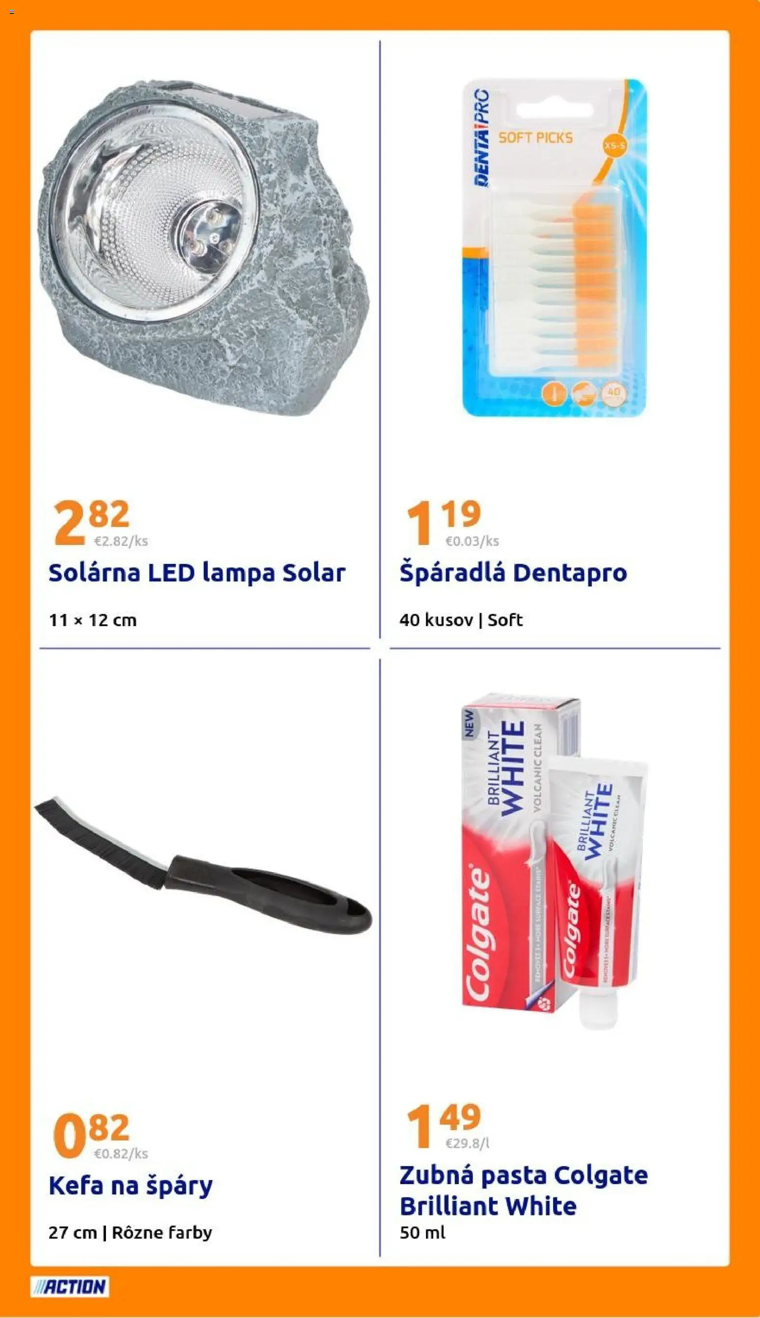 Nové Action akcie – leták je platný od 25.02.2026 | Strana: 21 | Produkty: Lampa, Led lampa, Kefa