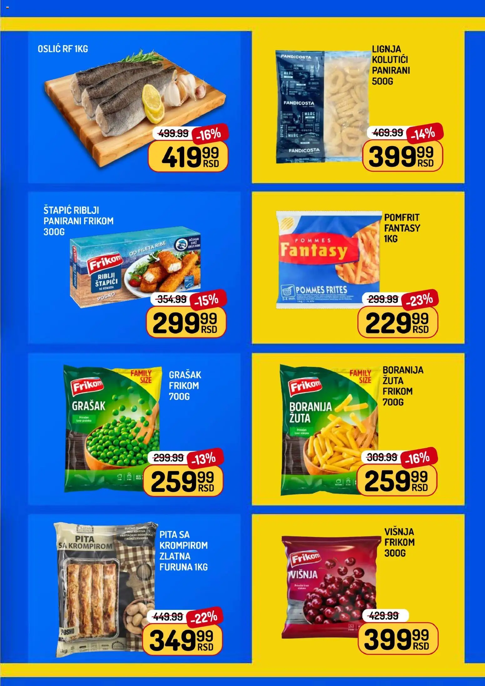 Aman katalog - važi od 20.03.2026 | Strana: 5 | Proizvode: Boranija, Grašak, Višnja, Pomfrit