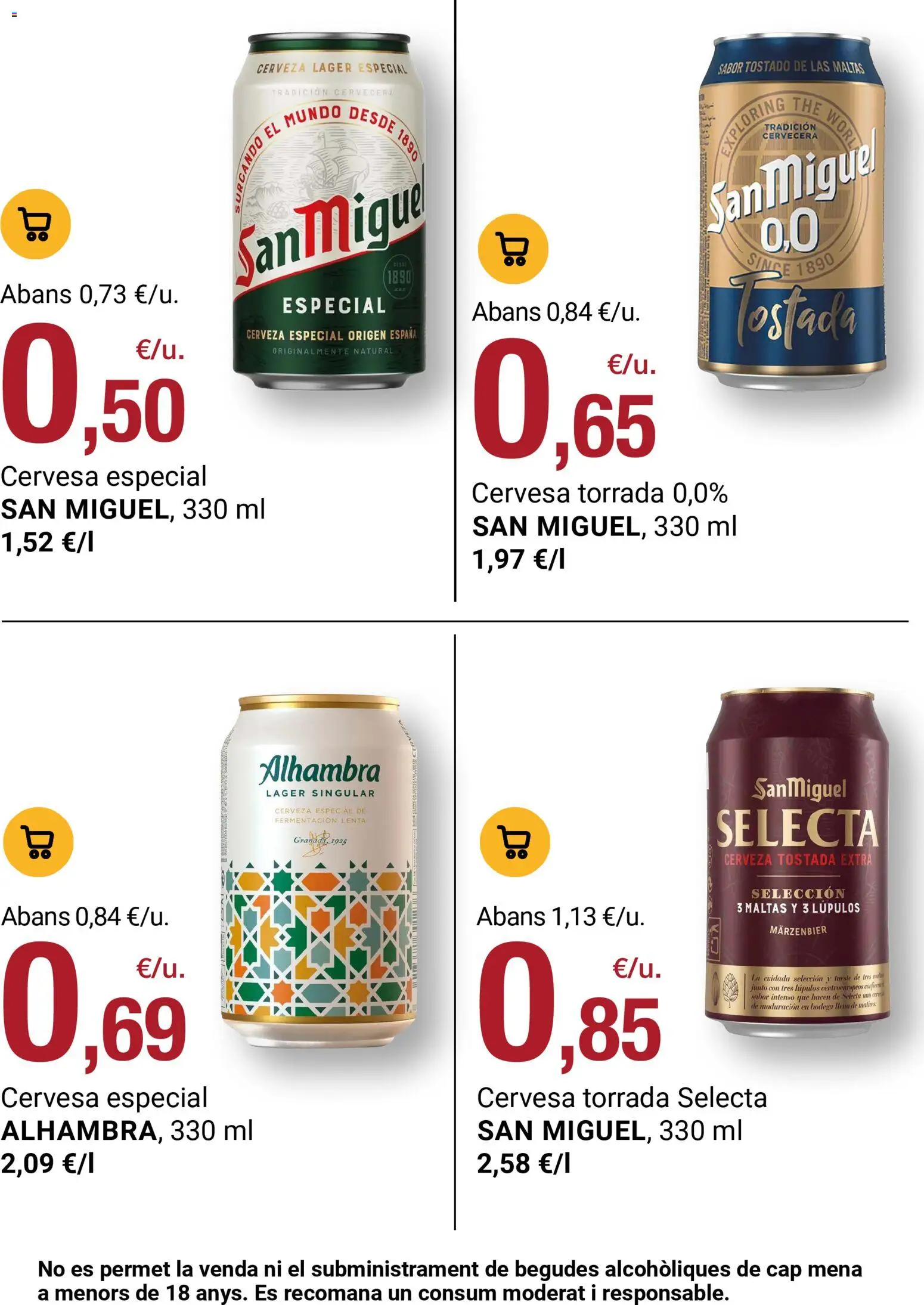 Bonpreu folleto │ válido desde el 08.04.2026 | Página: 86 | Productos: Cerveza