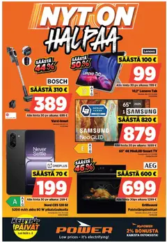 Power-mainoslehti voimassa 23.03.2026 alkaen