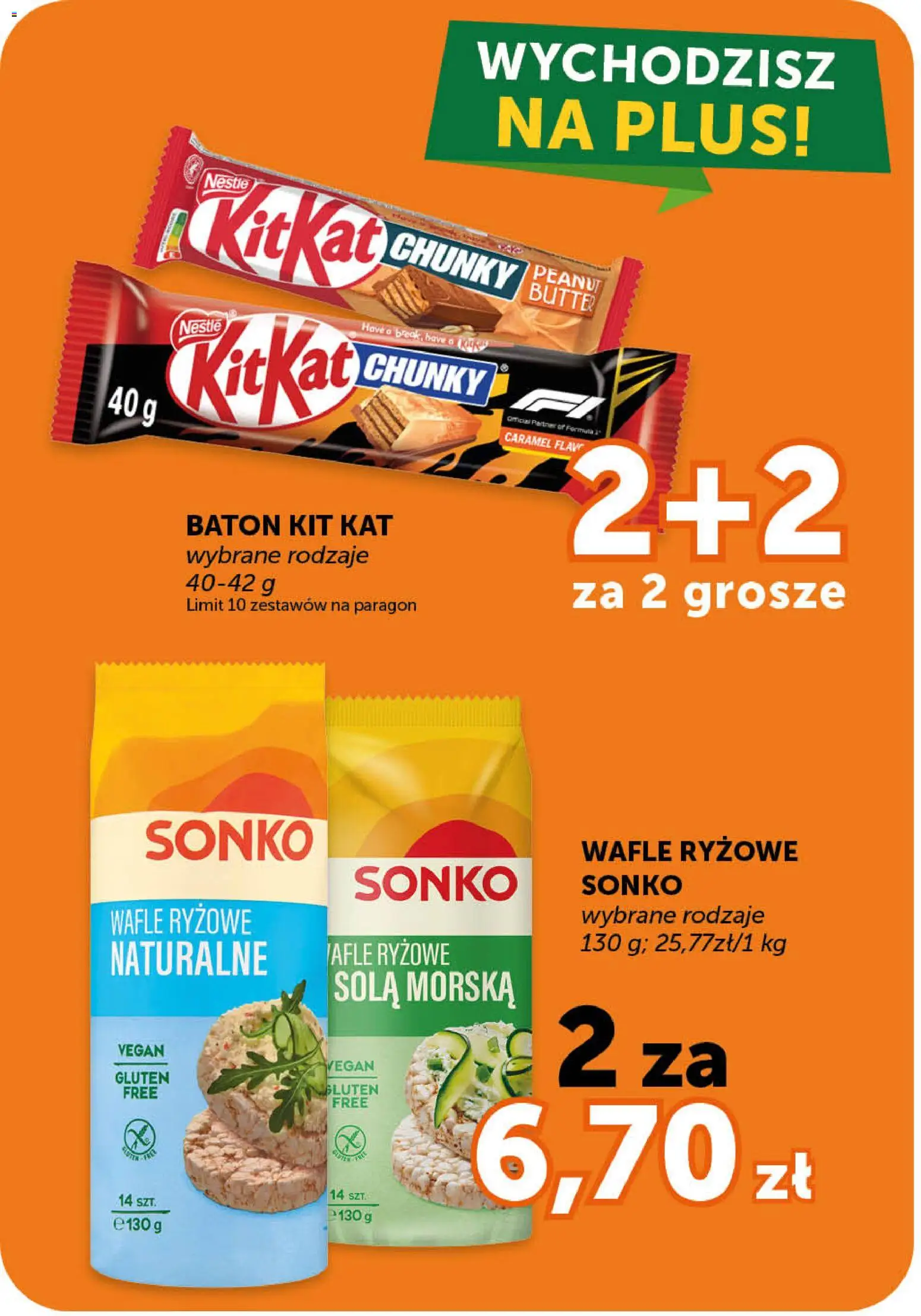 ABC gazetka od 23.04.2026 | Strona: 19 | Produkty: Wafle, Wafle ryżowe, Baton