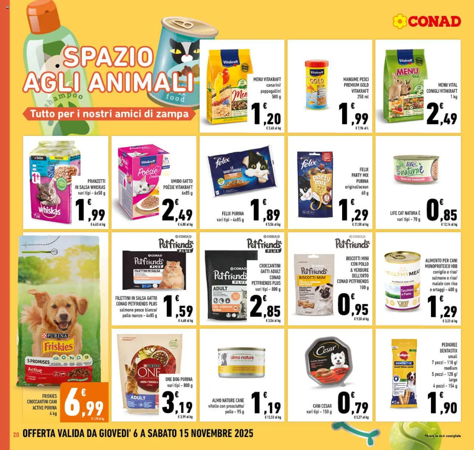 Volantino Conad del 06.11.2025 | Pagina: 20