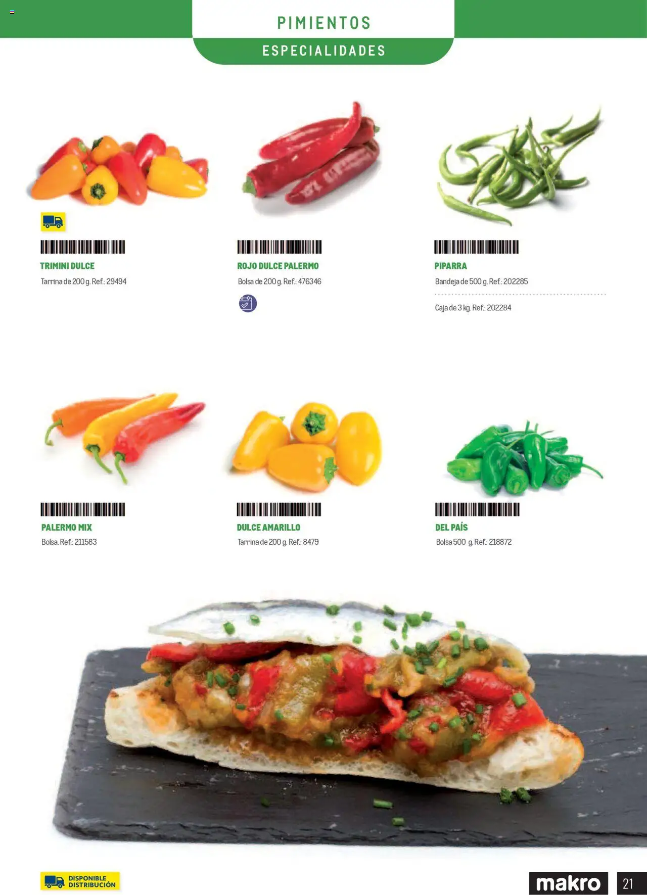 Makro catálogo │ válido desde el 01.01.2025 | Página: 21 | Productos: Bolsa, Bandeja, Caja