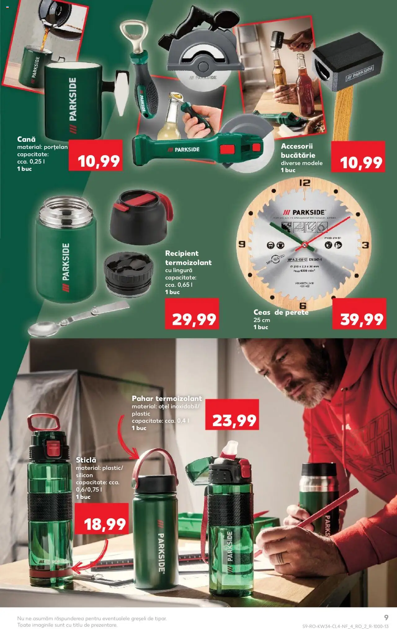 Catalog Kaufland - București – valabil de la 20.08.2025 | Pagină: 9 | Produse: Ceas, Accesorii bucătărie, Bucătărie